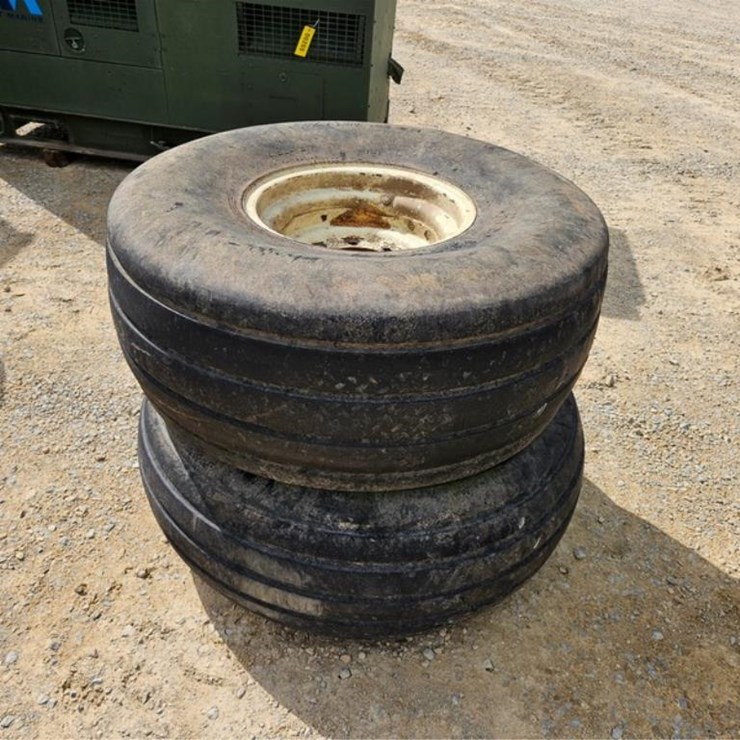 #232 • (2) 16.5L x 16.1 Tires & 8 Bolt Rims