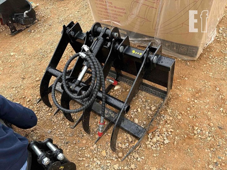 iranch-mini-skid-steer-root-grapple-bucket-attachm-image-1