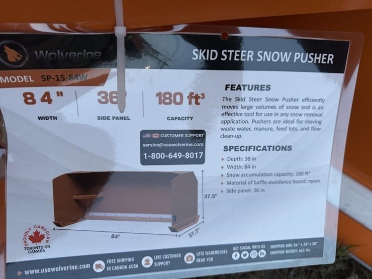 wolverine,-sp-15-84w,-skid-steer-snow-pusher.-image-4