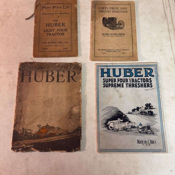 Huber Tractor Literature