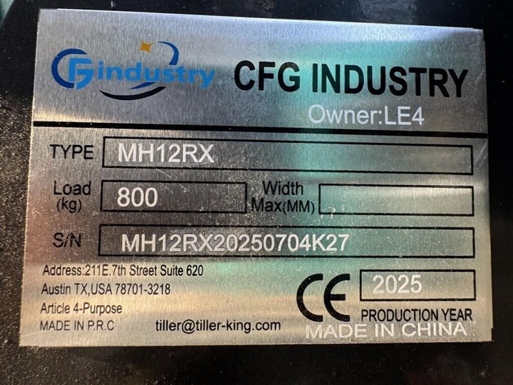 cfg-industry,-mh12rx,-13.5hp-gas-powered-mini-image-2