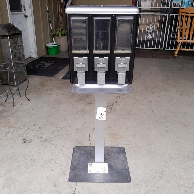 Candy vending machine.