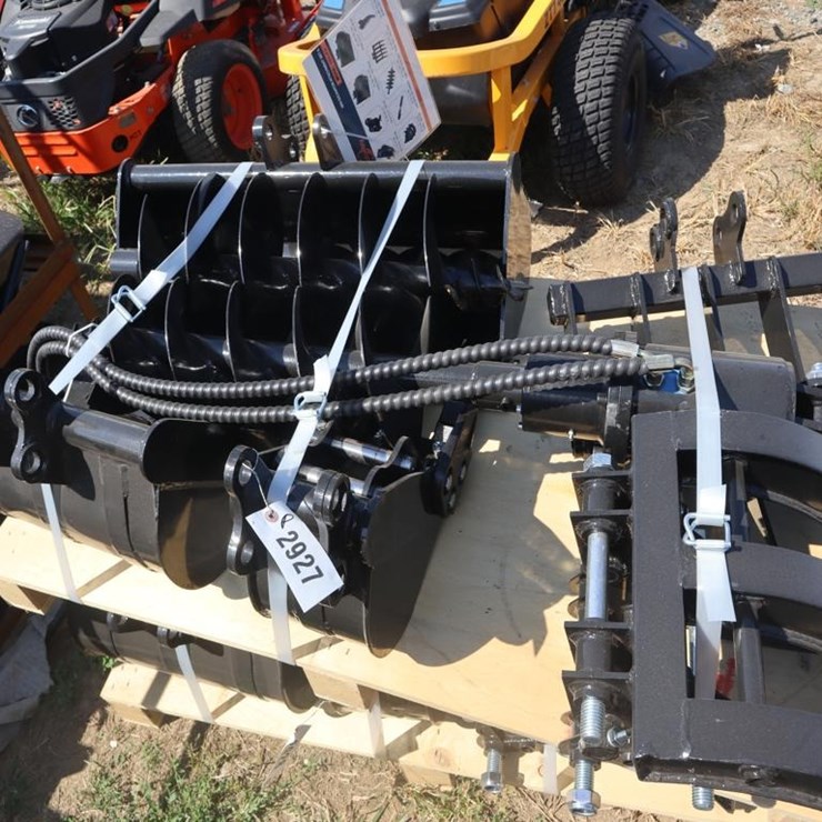 AGT Set of Mini Excavator Attachements