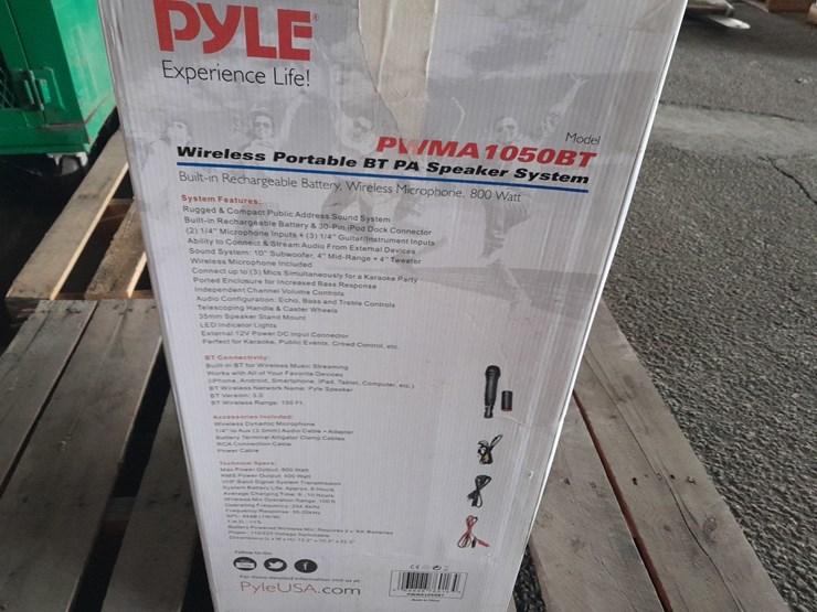 lot#--pyle-pwma-1050bt-wireless-portable-pa-speaker-system-image-2