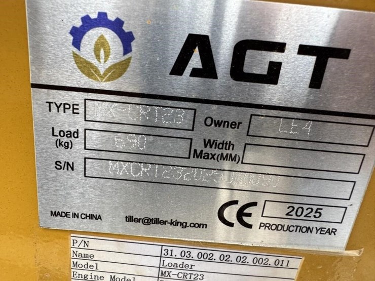 agt-mx-crt23,-gas-powered-stand-on-skid-steer.-image-7