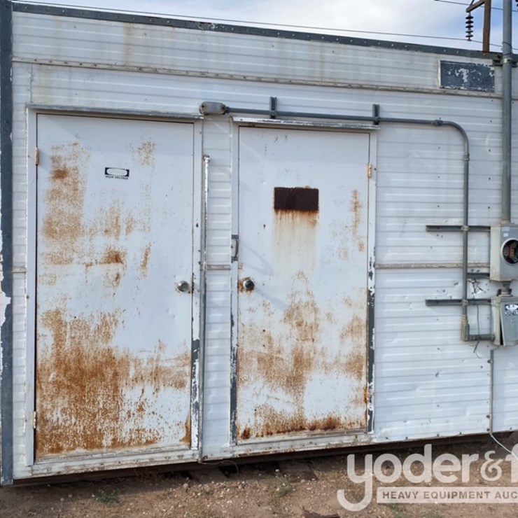 12' x 8' Metal Building, Insulated. A/C Unit, Generator