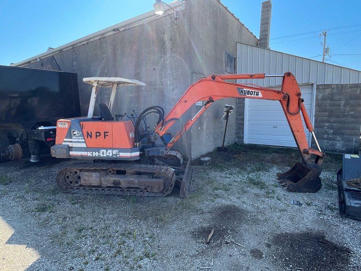 #480-•-kubota-compact-excavator-kh-045-(forestville,-wi)-image-2