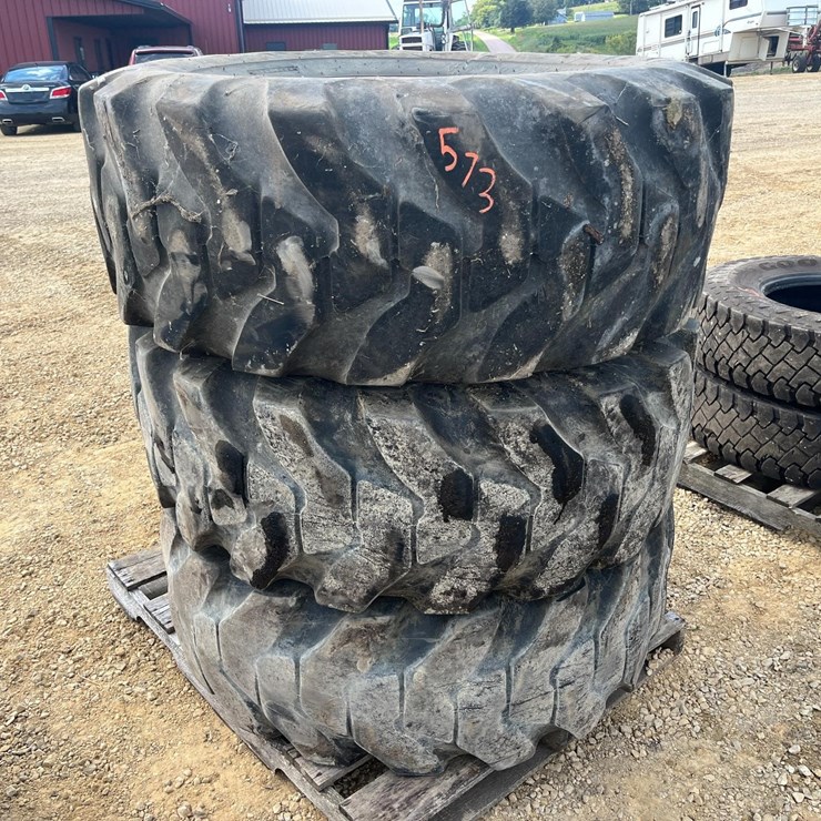 3 Loader Tires 17.5-25 L-2