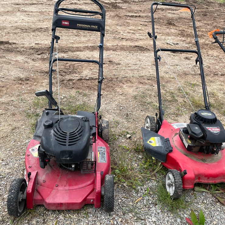 #1331 • (2) Push Mowers