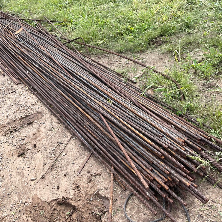 #1291 • Large Pile of Metal Rebar