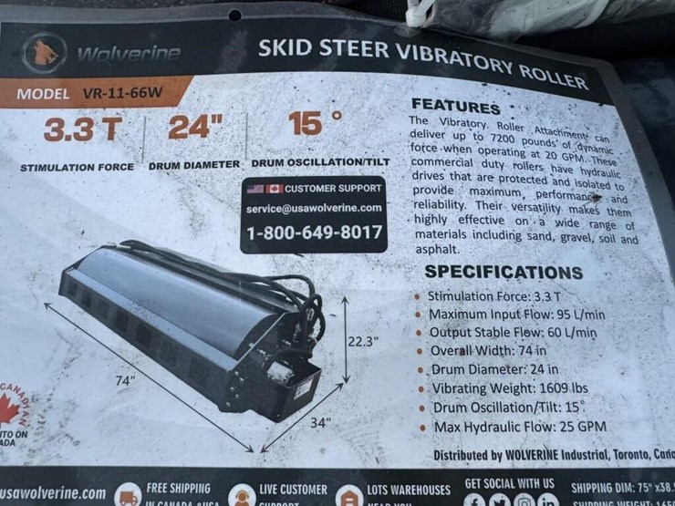 wolverine,-vr-11-66w,-vibratory-roller.-(new)-image-4