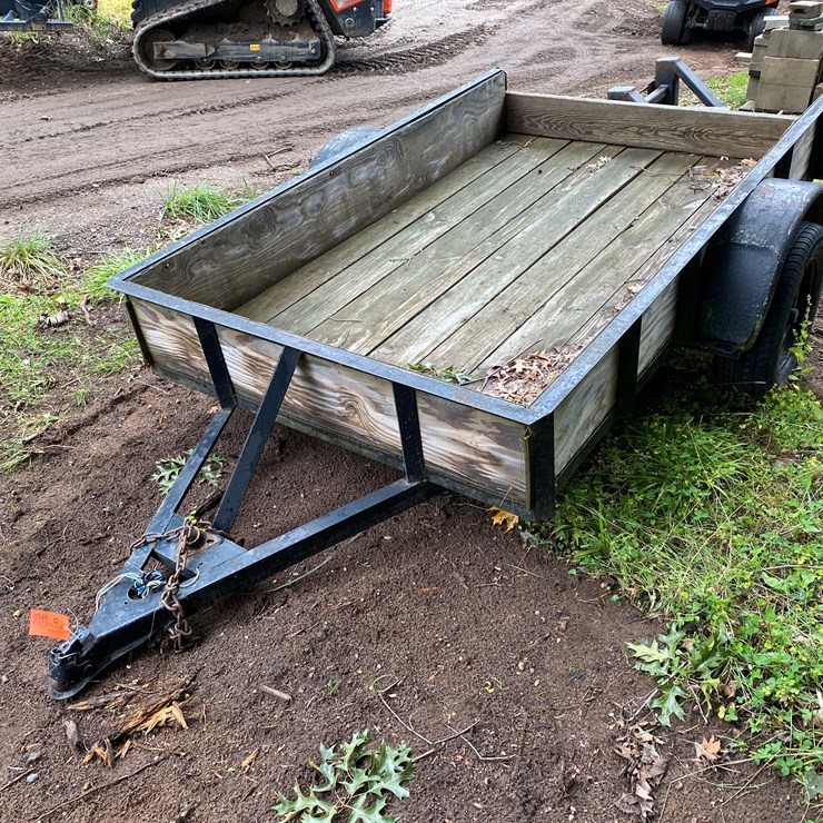 #3106 • 8' x 5' Utility Trailer (Three Lakes, WI)