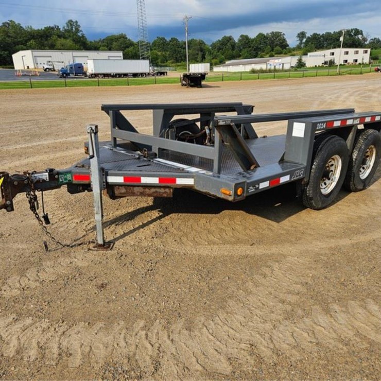 #387 • 2009 JLG 1014 Power Deck Hydraulic Floor Trailer