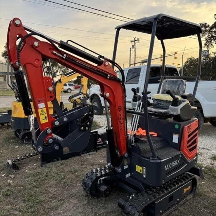 CF Industries MX15RX, mini excavator, gas engine,