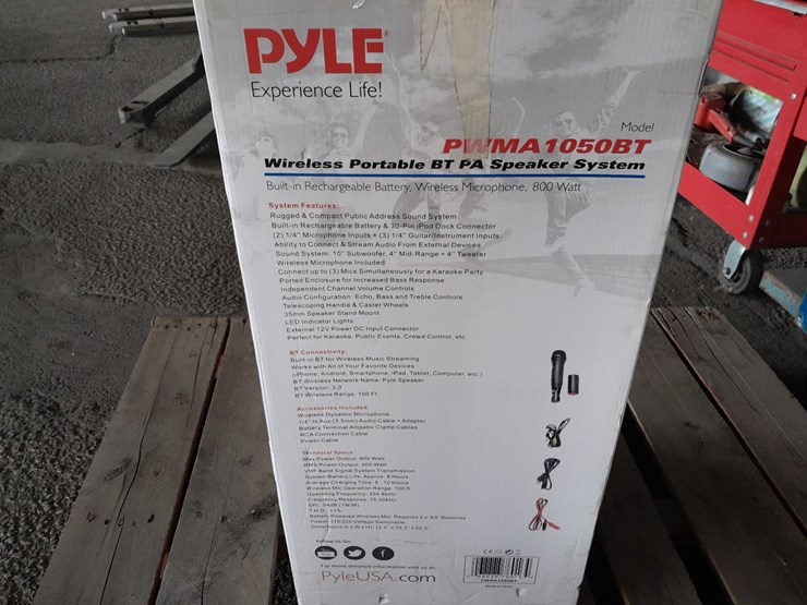 lot#--pyle-pwma-1050bt-wireless-portable-pa-speaker-system-image-2