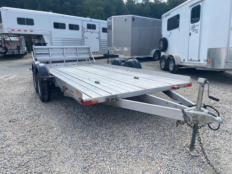 #3016-•-2015-triton-trailers-16'-aluminum-tandem-axle-trailer-(helenville,-wi)-(has-wi-title)-image-2