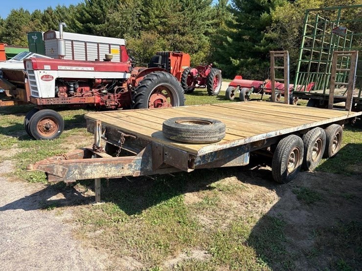 1974-homemade-94"x18'-tri-axle-trailer-image-2