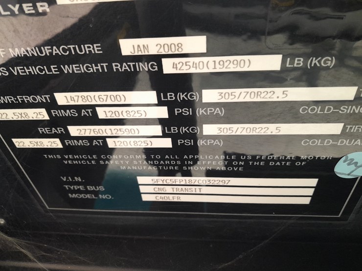 lot#--2007-new-flyer-c40lfr-transit-bus-image-9