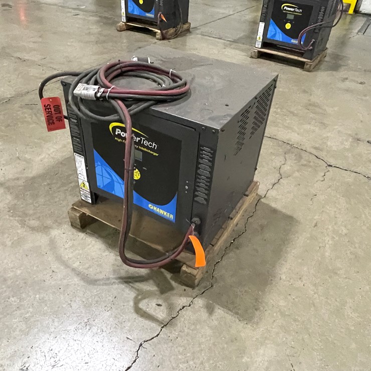 #7158 • Hawker Power Tech High Frequency Intellicharger Forklift Battery Charger