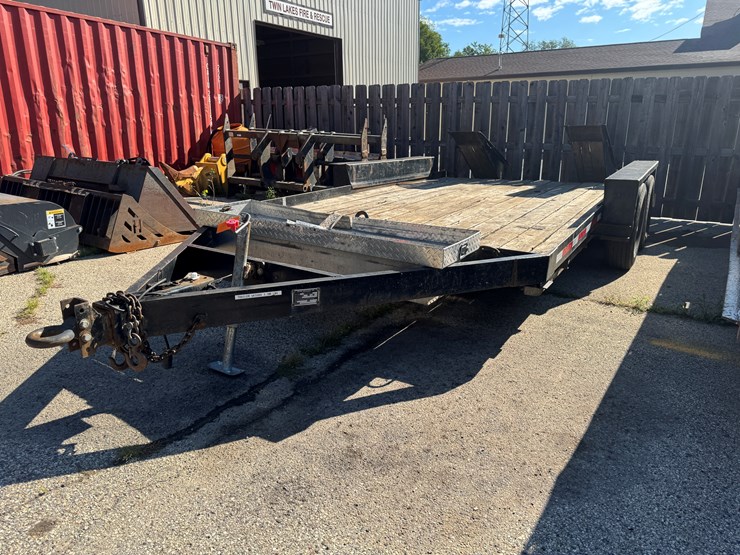 #3022-•-belshe-16'-tandem-axle-equipment-trailer-(twin-lakes,-wi)-(has-wi-title)-image-1