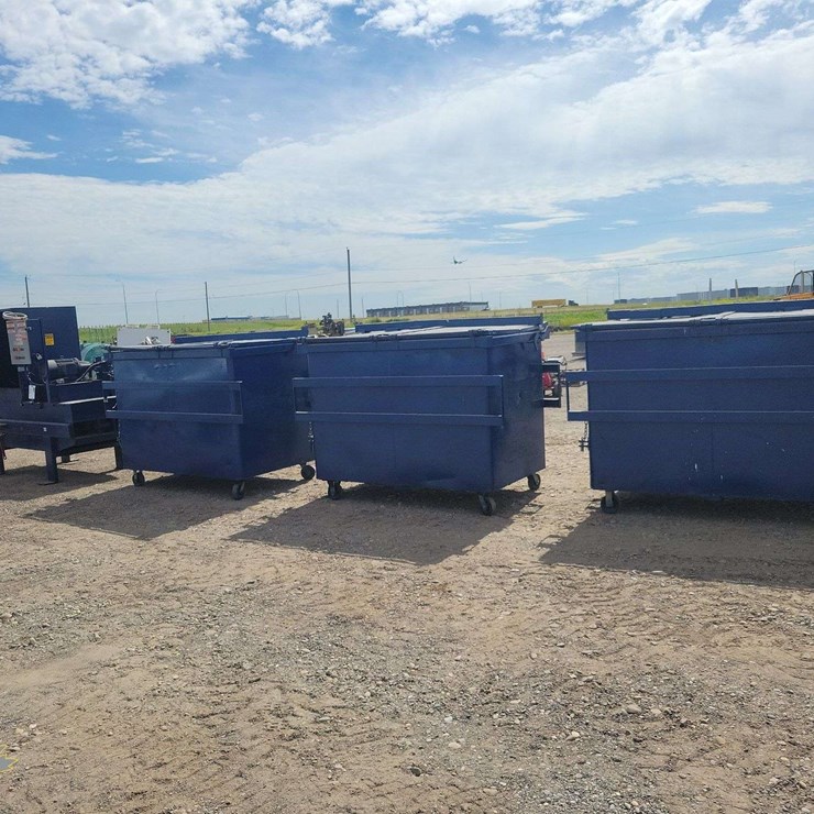 Trash Compactor with 3 bins 74 inch UP58