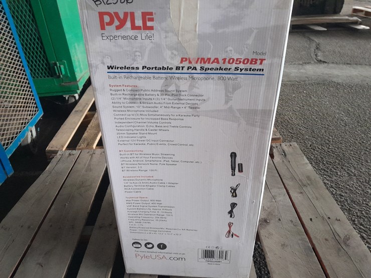 lot#--pyle-pwma-1050bt-wireless-portable-pa-speaker-system-image-2