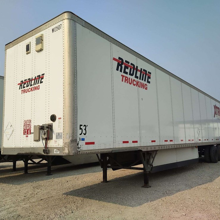 2016 Wabash T/A 53ft Dry Van Trailer