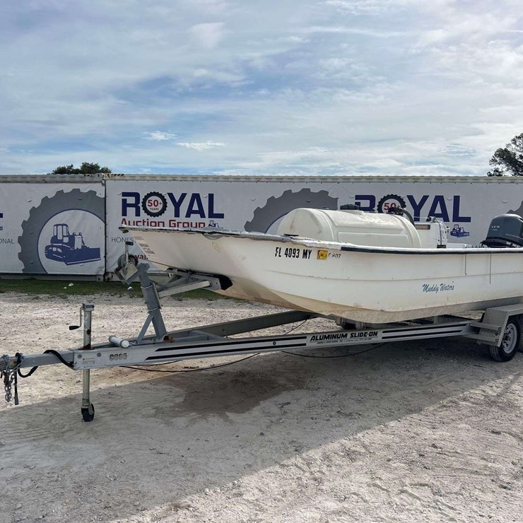 2005 Carolina Skiff 21DLX 21FT. Boat with 23FT T/A Boat Trailer