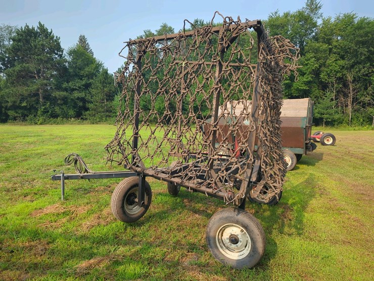 coil-chain-harrow--with-hydraulic-lift,-pull-type-hitch-image-2