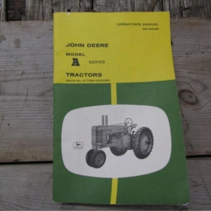 JOHN DEERE MODEL A