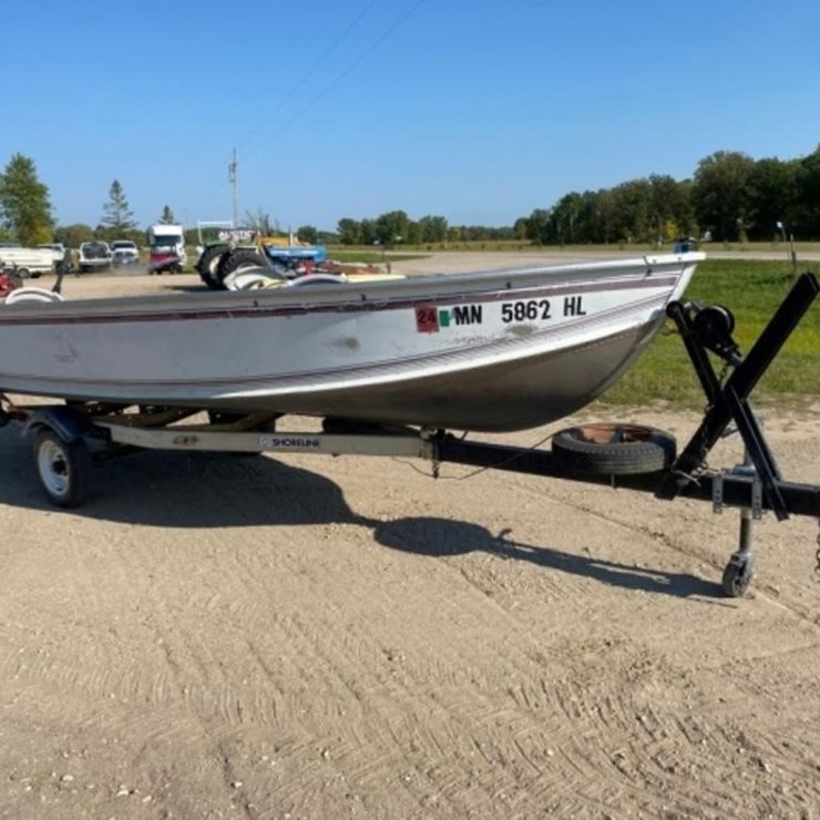 1998 Alumacraft 16ft. 7in. Alum Boat, 2 Seats