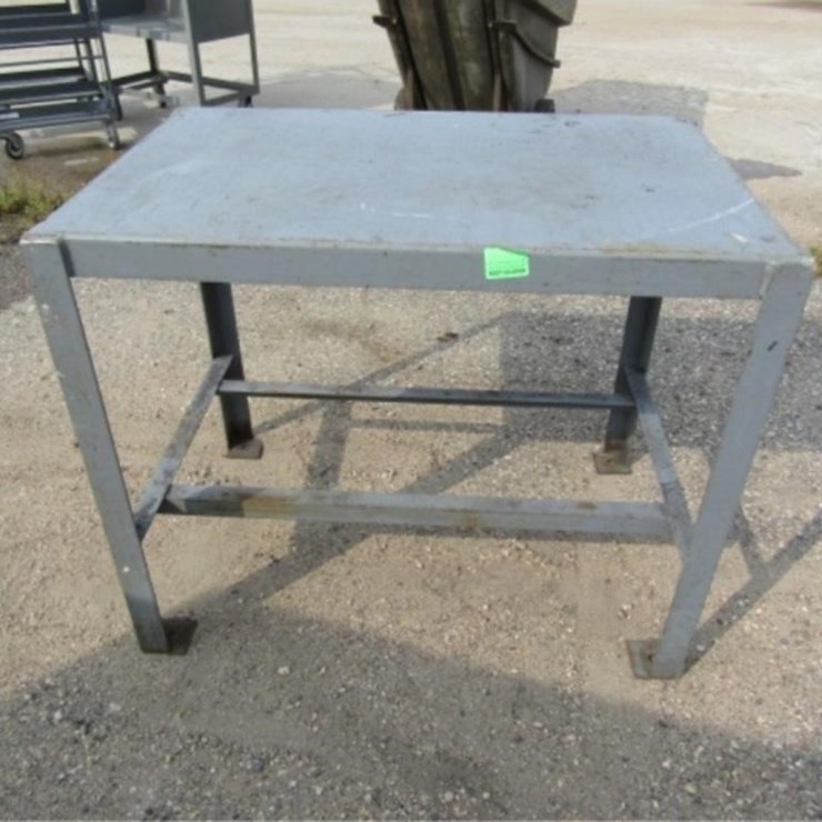 36x24x30 Metal Shop Table