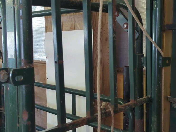 big-valley-livestock-squeeze-chute-&-scale,-model-60110-02,-metal,-nek-stender-headgate-image-9