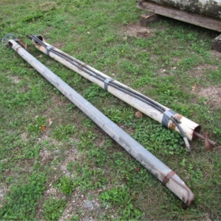 10ft 4in Auger w/No Motor, 8ft 6in Auger w/Hyd.