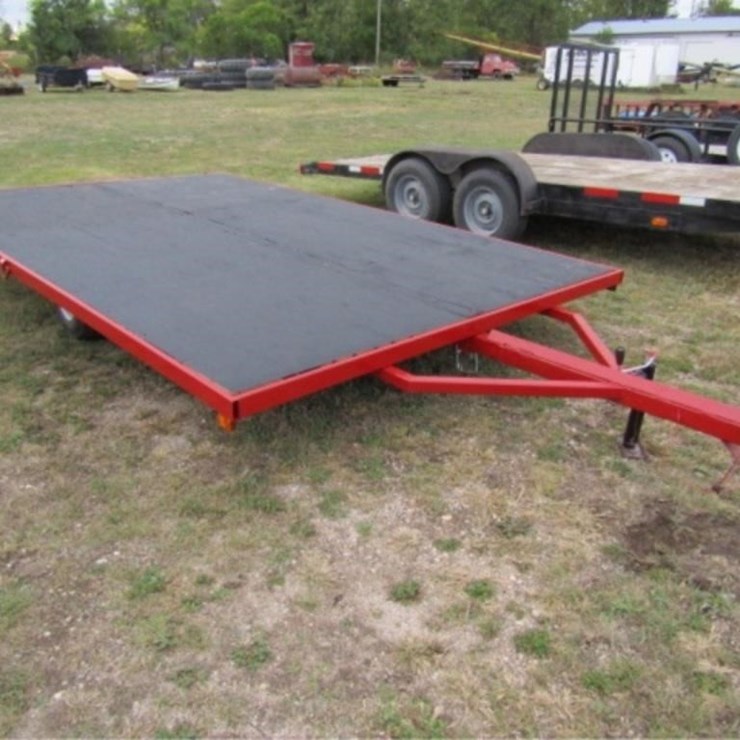 101 1/2 x 13ft. Tilt Bed Trailer, Single Axle,