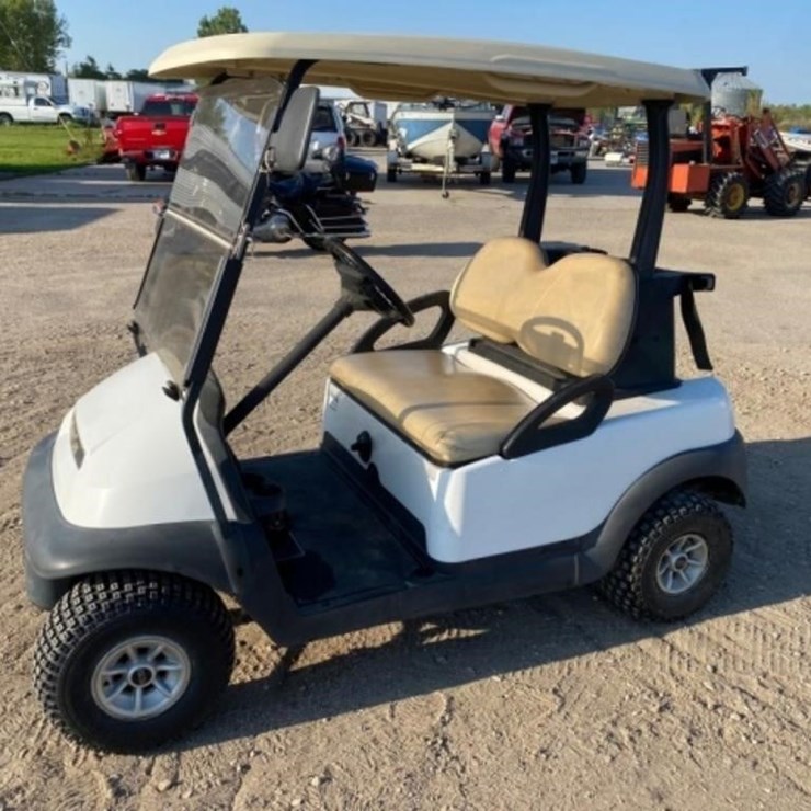 Club Car Golf Cart w/Canopy, Front Windshield,