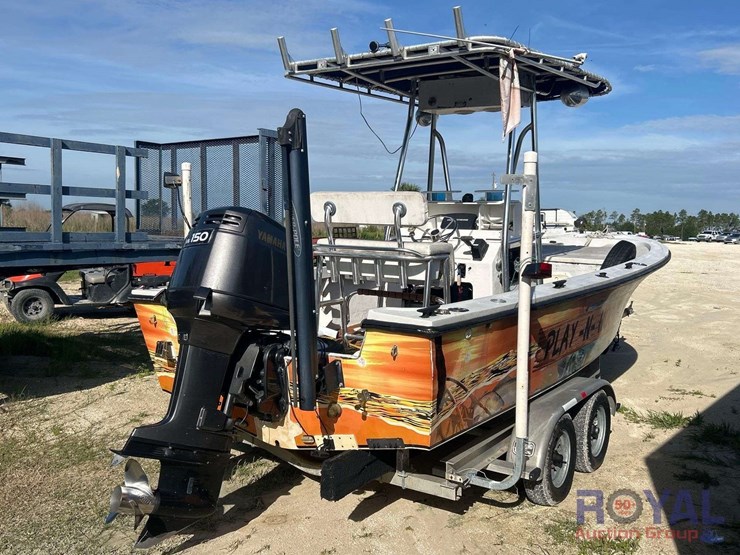 1990-21ft-center-console-fishing-boat-with-t/a-boat-trailer-image-3