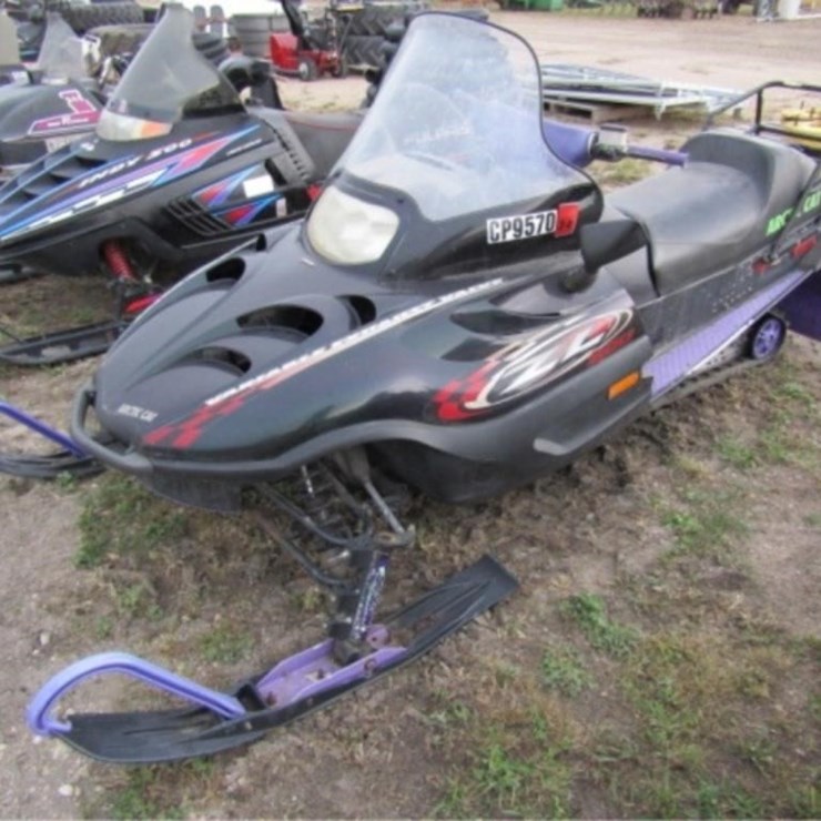 2001 Arctic Cat ZL600 ESR, 6,608 Miles, Reverse