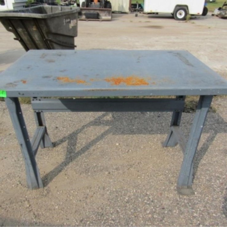4ft. x 30 x 34 Metal Shop Table