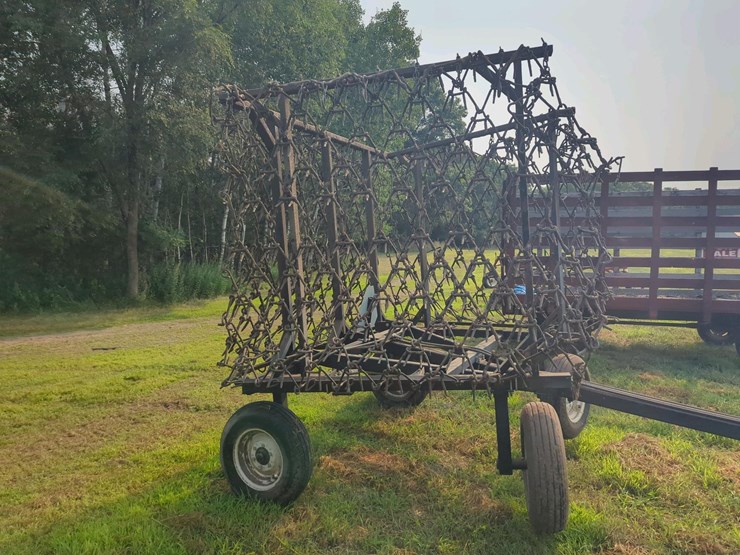 coil-chain-harrow--with-hydraulic-lift,-pull-type-hitch-image-4