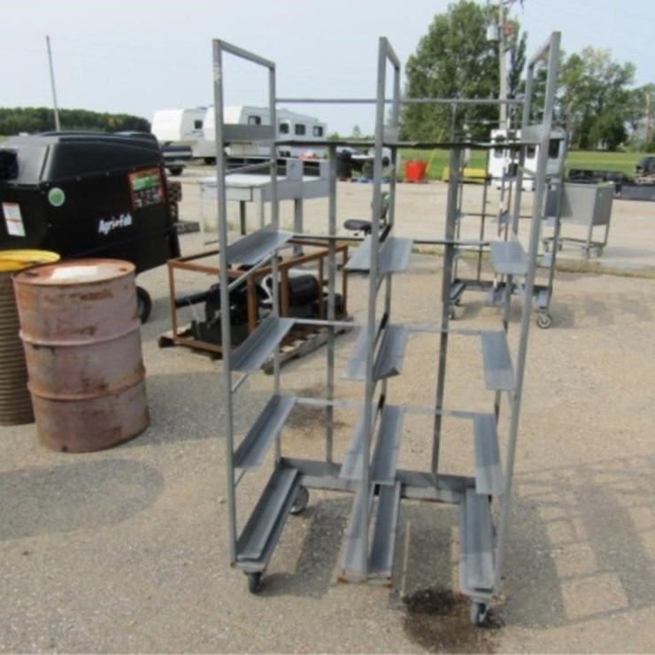 Winholt Equip. Bin Cart 34.5x23.5x69.5 on Casters