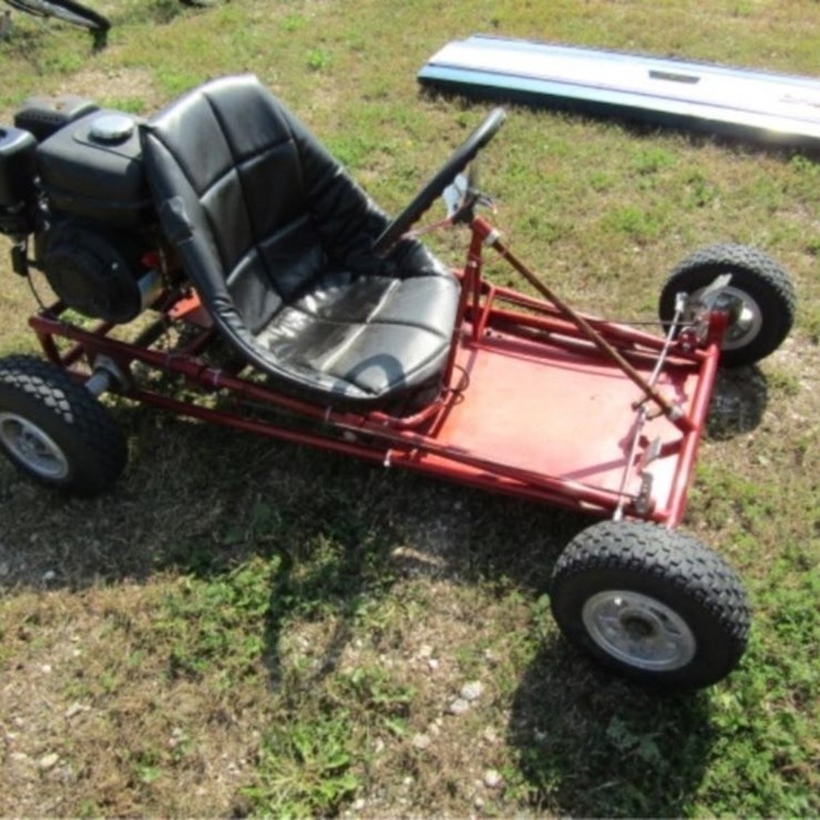 Go Kart w/163cc Engine, Runs & Drives