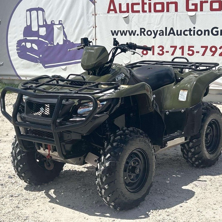 2018 SUZUKI KINGQUAD 750AXI