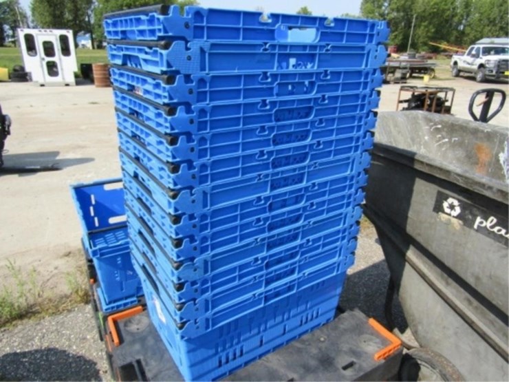 6-rolling-poly-carts-&-15-storage-bins-image-2