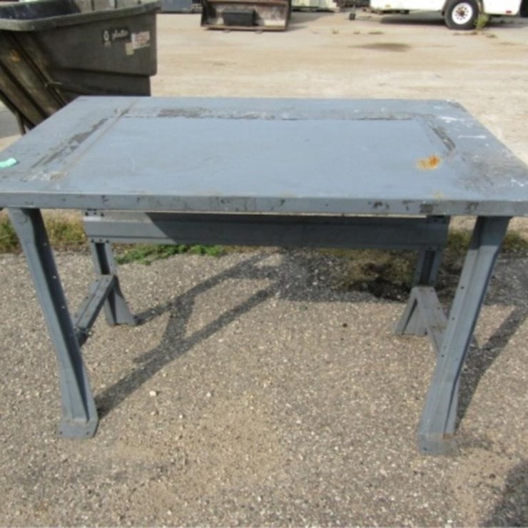 4ft. x 30 x 34 Metal Shop Table