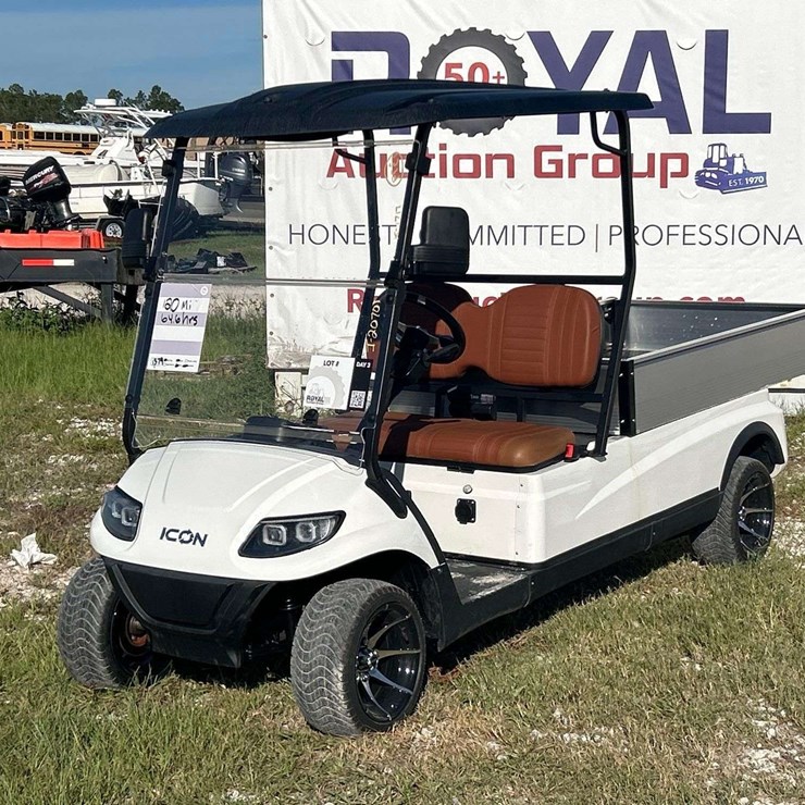2025 Icon Electric Utility Cart with Dump bed
