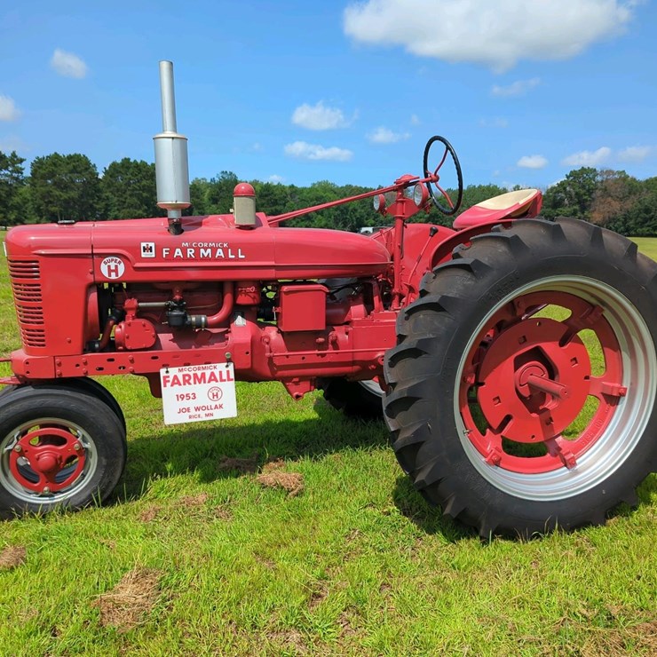 1953 McCormick Farmall Super H Narrow Front Tractor