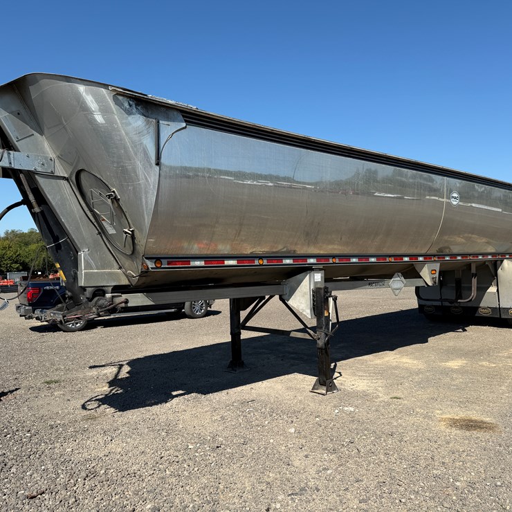 #13 • 2016 MACSIMIZER 40' FRAMELESS DUMP TRAILER