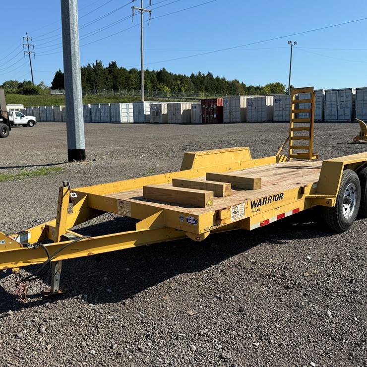 #93 • 2018 CAM SUPERLINE 16' EQUIPMENT TRAILER