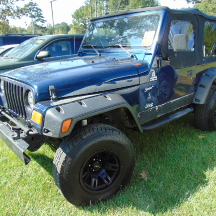 2002 JEEP WRANGLER SPORT